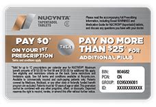 nucynta savings card|Tapentadol – Wikipedia